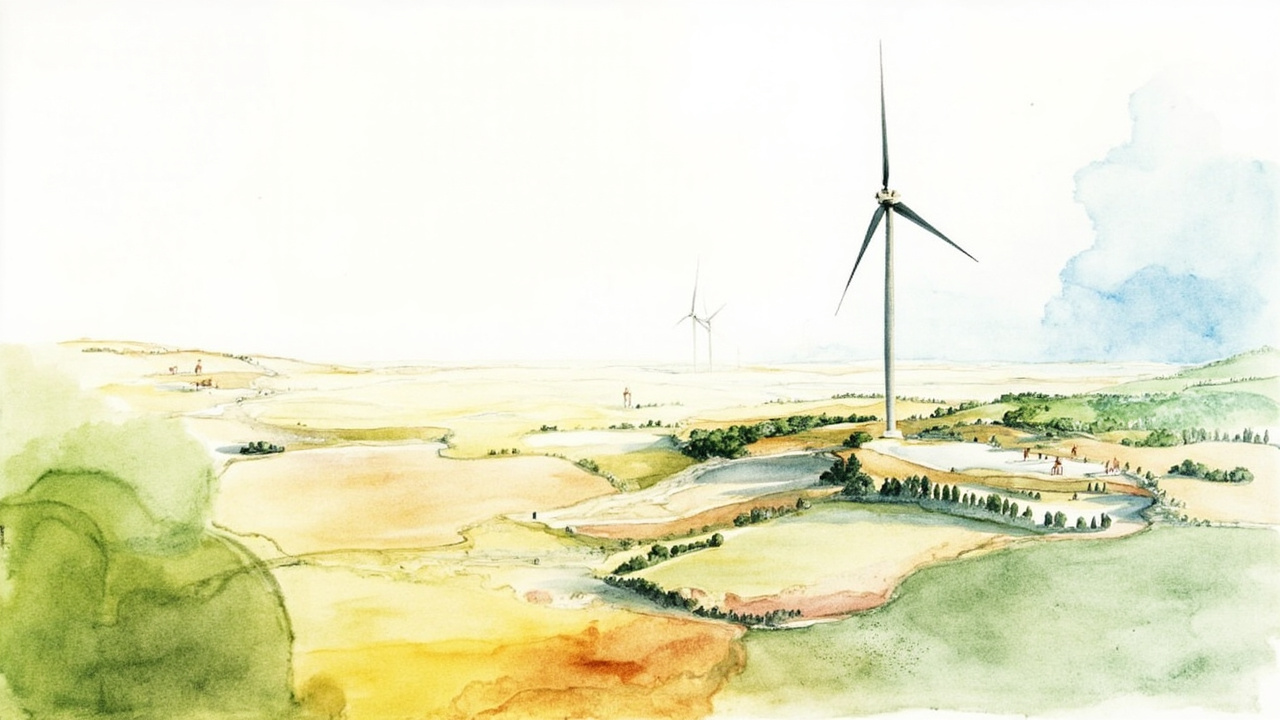 Aragón publica la declaración de impacto ambiental del parque eólico de Stellantis