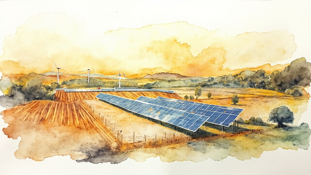 Informe ambiental favorable para la planta solar hibridada La Loma en Burgos