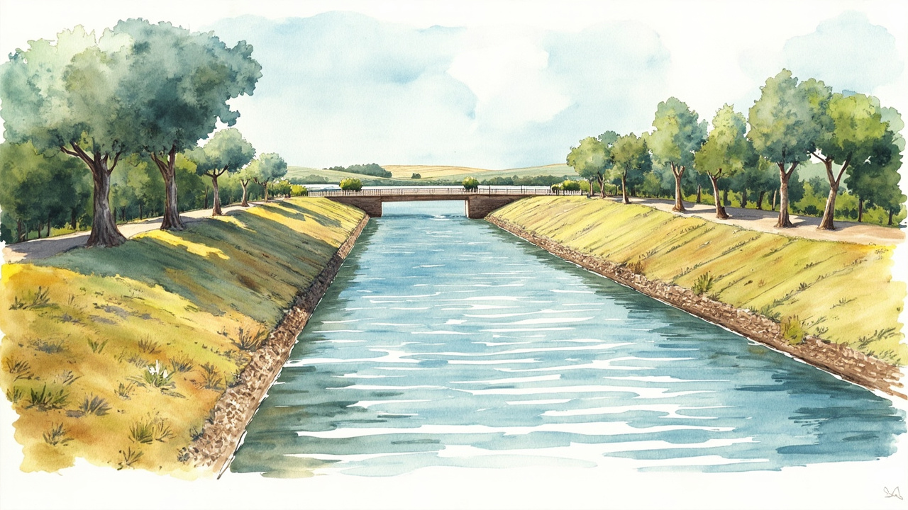 **Els Canals d'Urgell tanquen per manteniment amb sis aturades del canal principal**