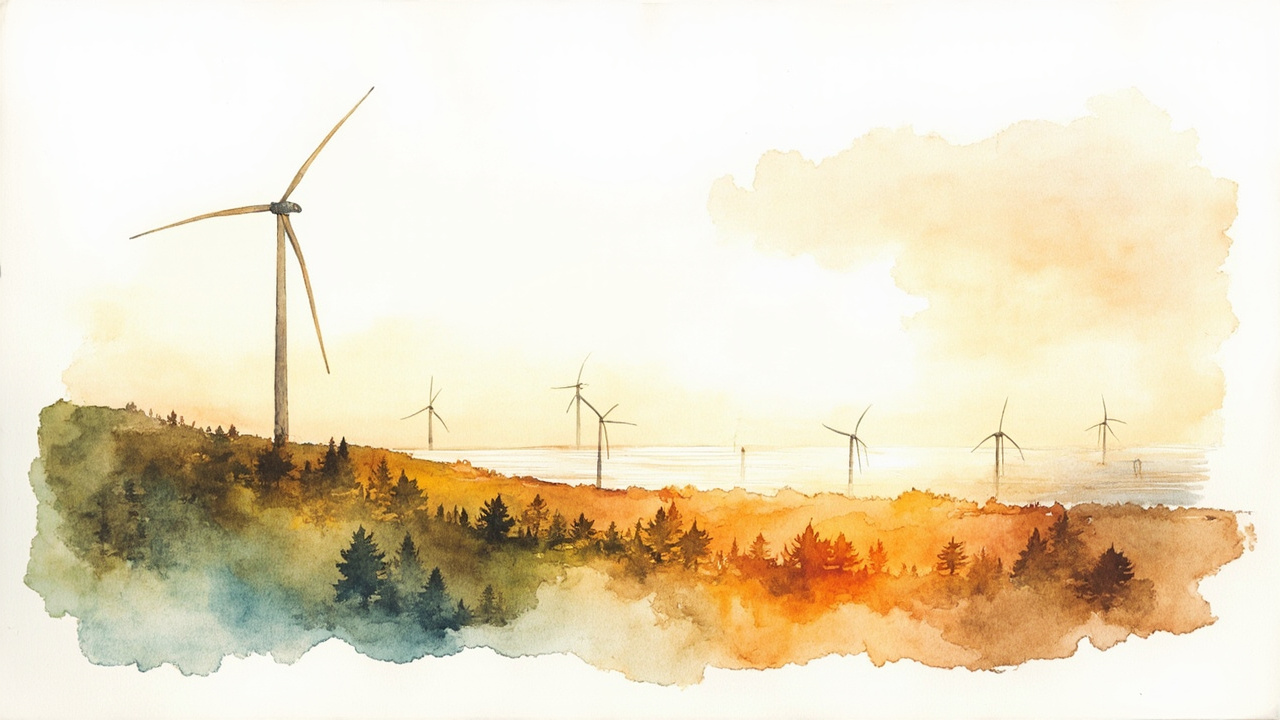Álava abre información pública del parque eólico Pe Pando de 30 MW