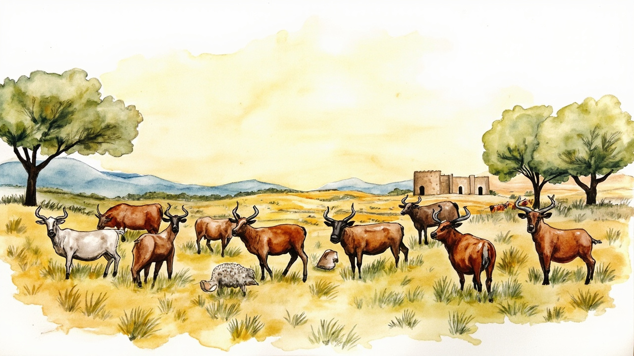 La Rioja subasta doce cabezas de vacuno ecológico de Pazuengos