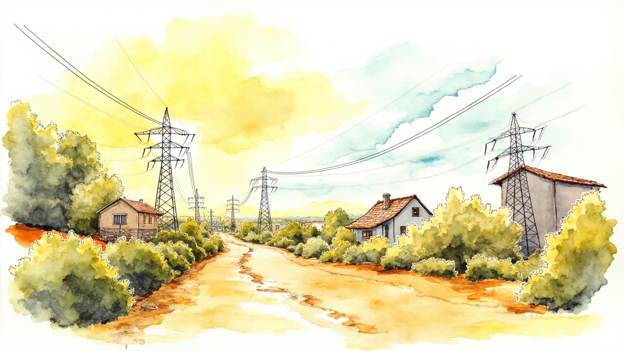 La Junta autoriza dos tramos de la línea eléctrica Porto-Cobreros en Cobreros