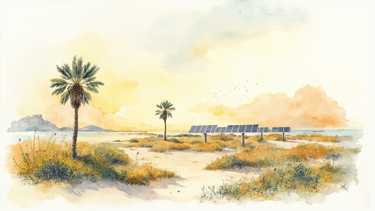 Calidad Ambiental avala la planta fotovoltaica Lopesan III de Maspalomas