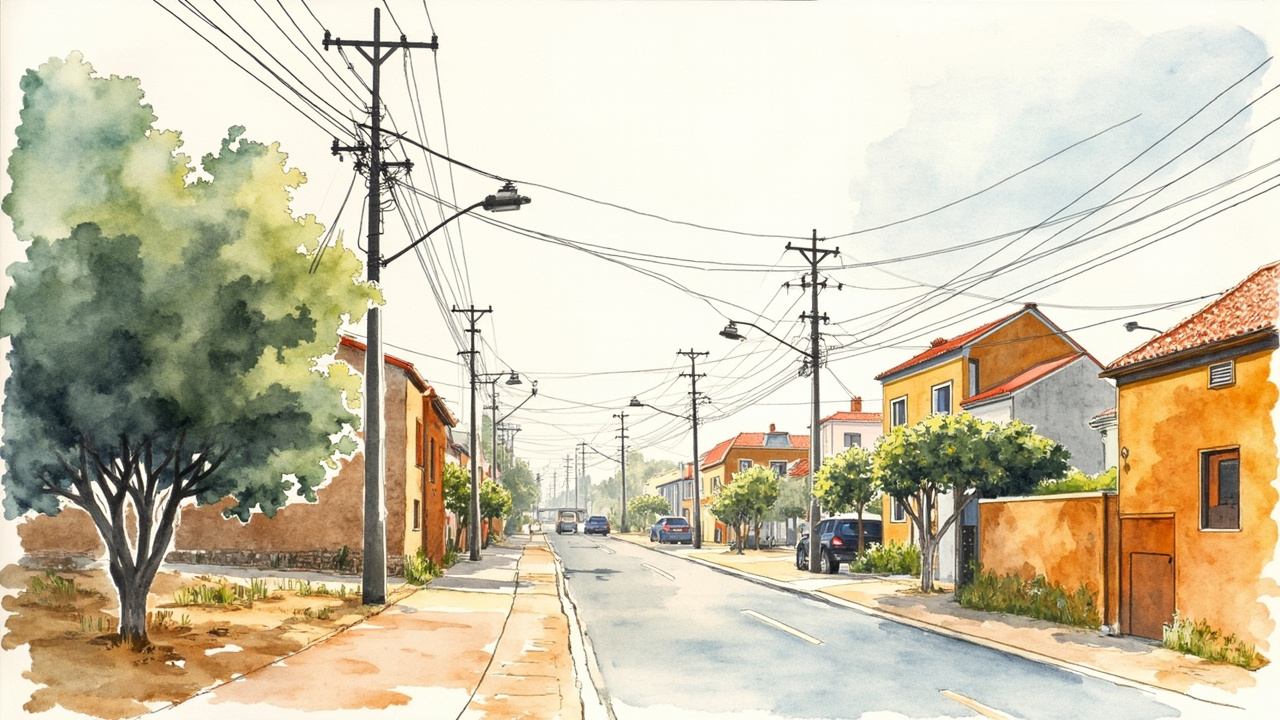 A Xunta autoriza o soterramento das liñas eléctricas da avenida Alfonso Molina