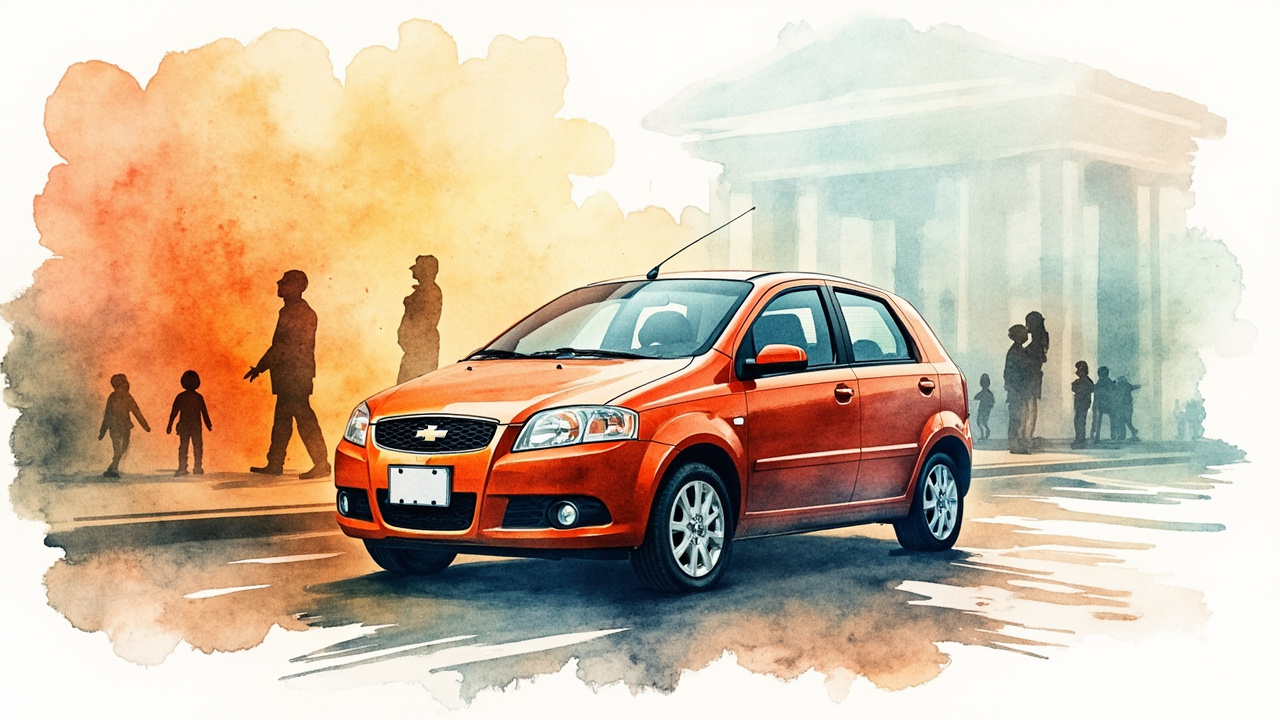 Remate de un Chevrolet Aveo por deuda Crediq el 5 de noviembre