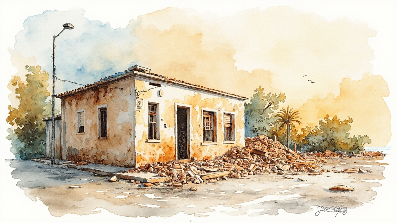 Ruanes declara la ruina inminente de una vivienda y ordena su demolición