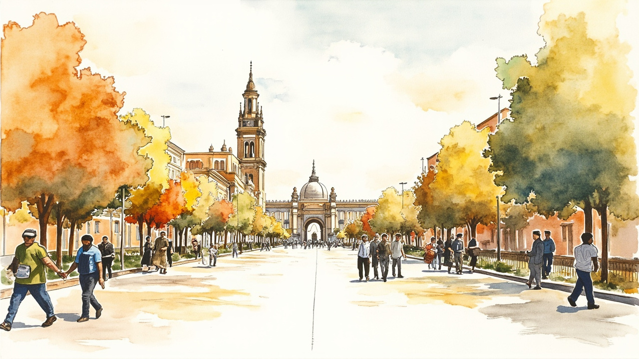 Sevilla aprueba inicialmente la ordenanza de usos de la Plaza de España