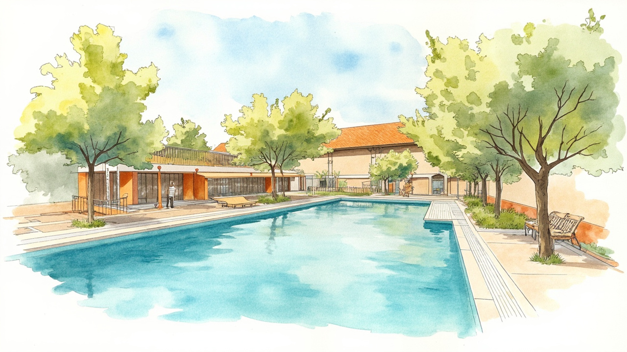 Vilabella exposa al públic el projecte de millora de la piscina municipal