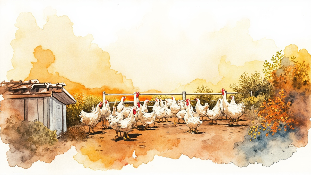 Cretas somete a información pública una macrogranja de 36.000 gallinas