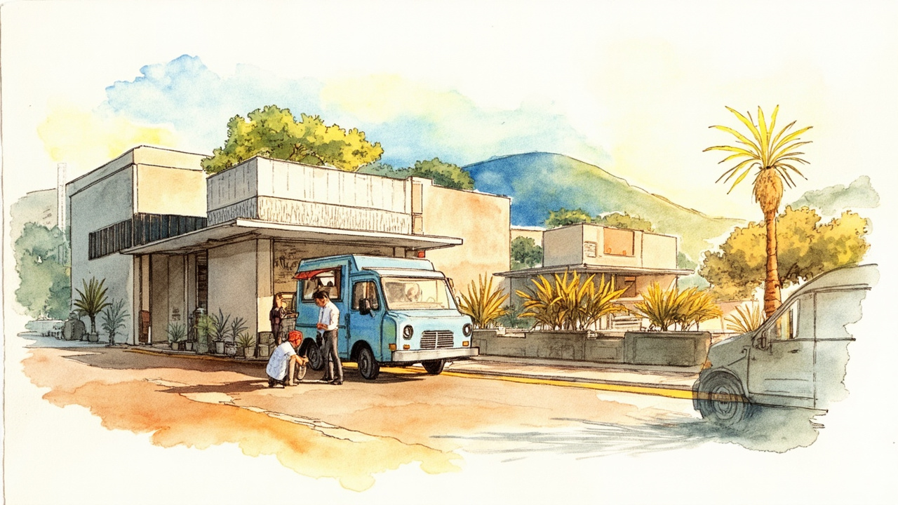 El Hospital Dr. Negrín abre concurso para un food truck con terraza